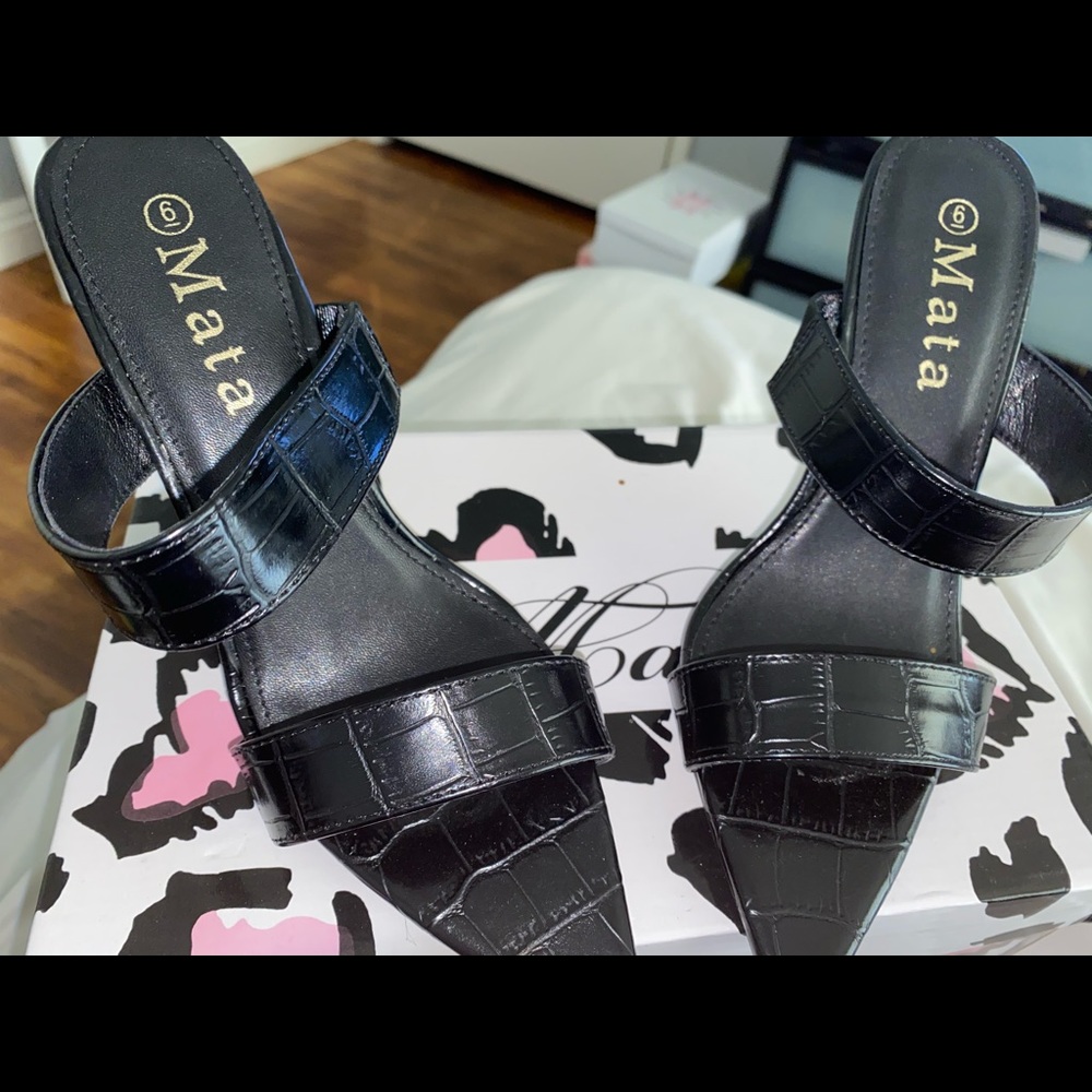Black heels
